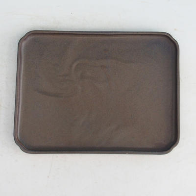Bonsai water tray H 20 - 26,5 x 20 x 1,5 cm, brown - 26.5 x 20 x 1.5 cm - 1