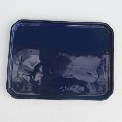 Bonsai water tray H 20 - 26,5 x 20 x 1,5 cm, blue - 26.5 x 20 x 1.5 cm - 1