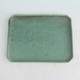 Bonsai water tray H 20 - 26,5 x 20 x 1,5 cm, green - 26.5 x 20 x 1.5 cm - 1/2