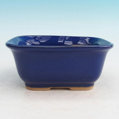 Ceramic bonsai bowl H 36 - 17 x 15 x 8 cm,  blue - 17 x 15 x 8 cm - 1