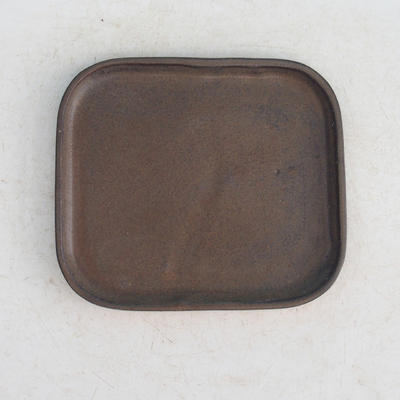 Bonsai tray P 37 - 14 x 13 x 1 cm, brown - 14 x 13 x 1 cm - 1