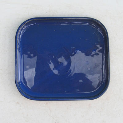 Bonsai tray P 37 - 14 x 13 x 1 cm, blue - 14 x 13 x 1 cm - 1