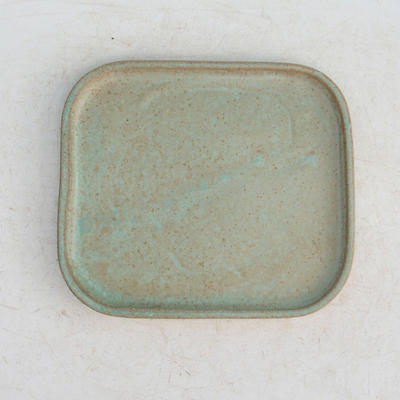 Bonsai tray P 37 - 14 x 13 x 1 cm, green - 14 x 13 x 1 cm - 1