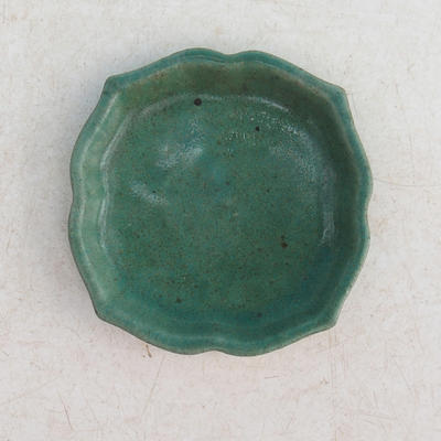 Bonsai tray H 95 - 7 x 7 x 1 cm, green - 7 x 7 x 1 cm - 1