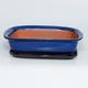 Bonsai bowl + tray H02 - tray 19 x 13,5 x 5 cm, tray 17 x 12 x 1 cm - 1/3