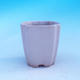 Ceramic bonsai bowl - cascade, beige - 1/3