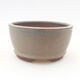 Ceramic bonsai bowl 8.5 x 8.5 x 4.5 cm, color blue - 1/3