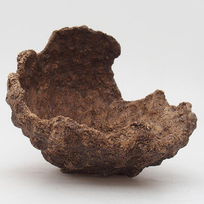 Ceramic shell 16 x 19 x 16.5 cm, color brown - 1