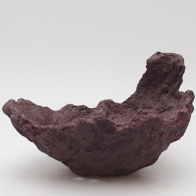 Ceramic shell 19 x 18 x 14.5 cm, color brown - 1