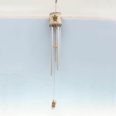 Metal carillon cylinder turtle 110 cm - 1