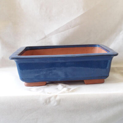 Bonsai bowl 51 x 39 x 15 cm, color blue - 1