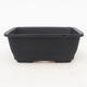 Bonsai pot plastic MP-10 black - 11.5 x 9.5 x 4.5 cm - 1/3