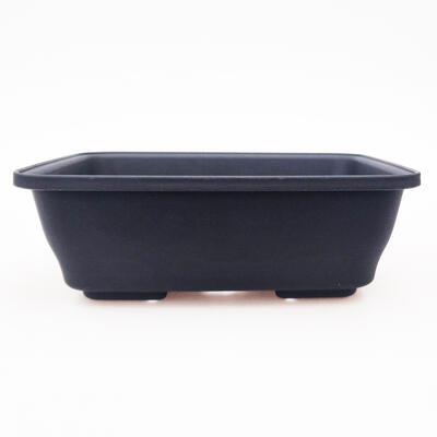 Bonsai bowl plastic MP-12 black - 18 x 15 x 6 cm - 1