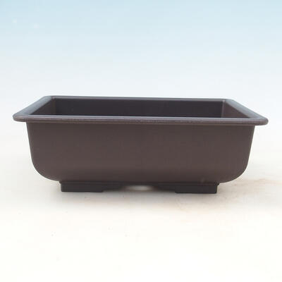 Bonsai bowl plastic MP-2vacl Brown - 21.5 x 15.5 x 7.5 cm - 1