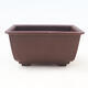 Bonsai bowl plastic MP-3 brown - 11 x 8 x 5.5 cm - 1/3