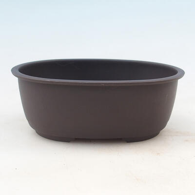 Bonsai bowl plastic MP-4 brown - 16 x 12.5 x 6 cm - 1
