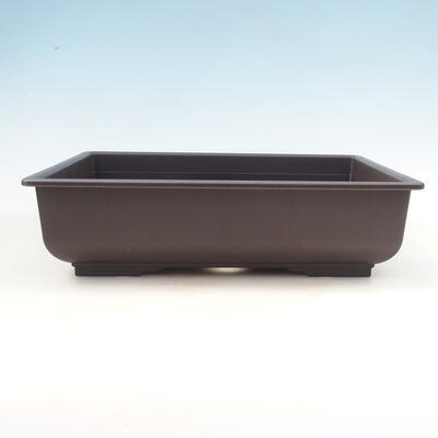 Bonsai bowl plastic MP-7 brown - 34 x 26 x 9 cm - 1