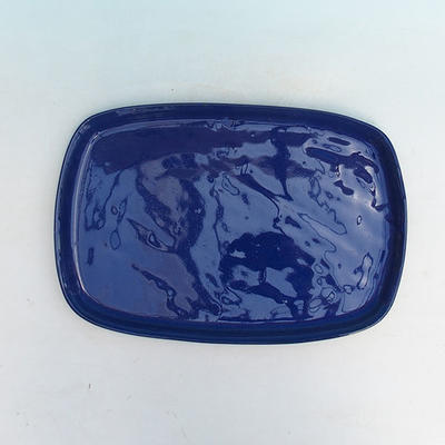 Bonsai water tray H10 - 34 x 23 x 2 cm, blue - 34 x 23 x 2 cm - 1