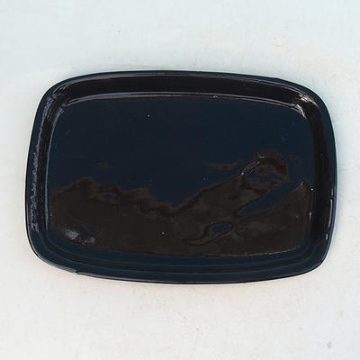 Bonsai water tray H 02 - 17 x 12 x 1 cm, black - 17 x 12 x 1 cm - 1