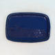 Bonsai water tray H 02 - 17 x 12 x 1 cm, blue - 17 x 12 x 1 cm - 1/3