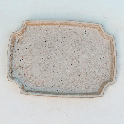 Bonsai water tray H 03 - 16,5 x 11,5 x 1 cm, beige - 16.5 x 11.5 x 1 cm - 1