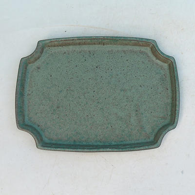 Bonsai water tray H 03 - 16,5 x 11,5 x 1 cm, green - 16.5 x 11.5 x 1 cm - 1