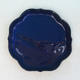 Bonsai water tray H 06 - 13,5 x 13,5 x 1,5 cm, blue - 13.5 x 13.5 x 1.5 cm - 1/3