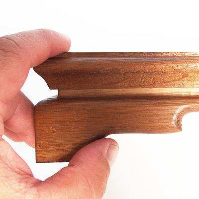 Wooden bonsai table 21,5 x 18 x 6 cm - 2