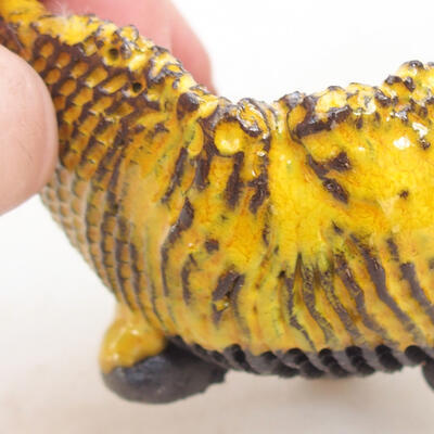 Ceramic shell 7 x 7 x 5.5 cm, color yellow - 2