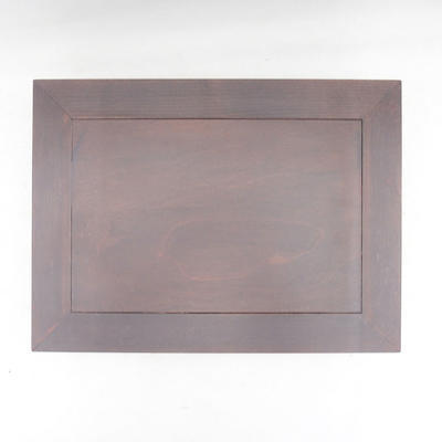 Wooden table under the bonsai brown 40 x 30 x 9.5 cm - 2