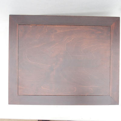 Wooden table under the bonsai brown 50 x 40 x 10.5 cm - 2