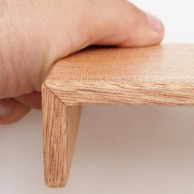 Wooden table under bonsai brown 17 x 10 x 3,5 cm - 2