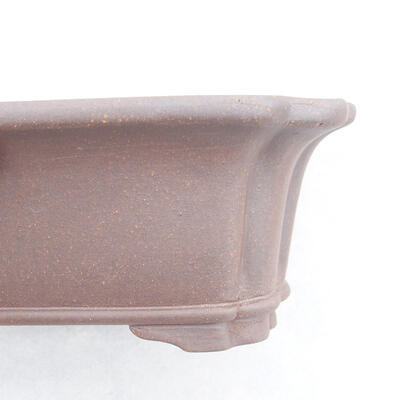Bonsai bowl 30 x 24 x 9.5 cm, color brown - 2