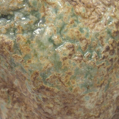 Ceramic shell 9.5 x 7 x 6.5 cm, color green - 2