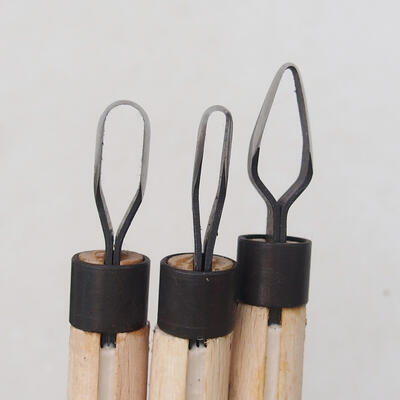 Set of 3 chisels in a leather case - NO1, NO13, NO16 - 2
