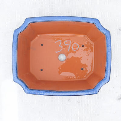 Bonsai bowl 22 x 17.5 x 6 cm, color blue - 2