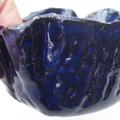 Ceramic Shell 8 x 8 x 5 cm, color blue - 2