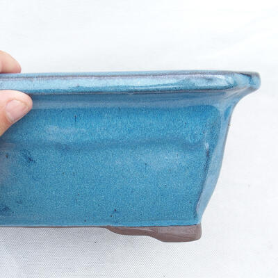 Bonsai bowl 30 x 23 x 10.5 cm, color blue - 2