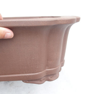 Bonsai bowl 54 x 44 x 15.5 cm, color brown - 2