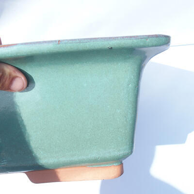 Bonsai bowl 53 x 41 x 16 cm color green - 2