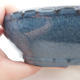 Ceramic bonsai bowl 17.5 x 17.5 x 5.5 cm, color blue - 2/4