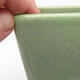 Ceramic bonsai bowl 8 x 8 x 11 cm, color green - 2/3