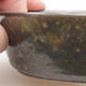Ceramic bonsai bowl 14 x 9.5 x 4 cm, color green - 2/4