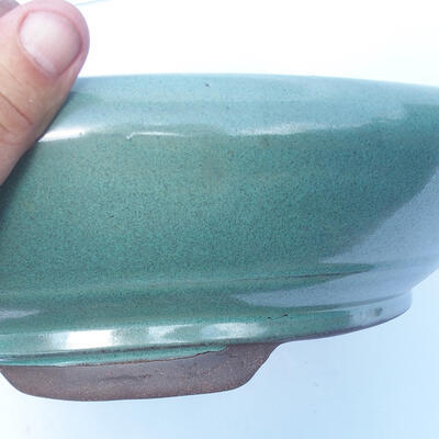 Bonsai bowl 35 x 35 x 10 cm color green - 2