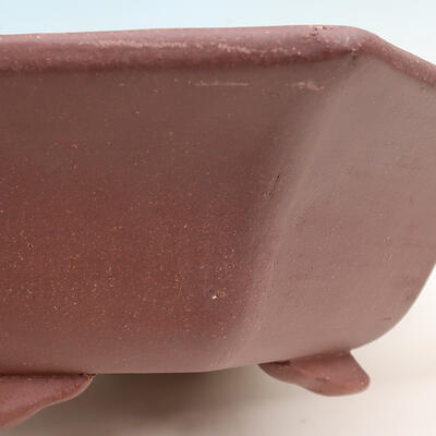 Bonsai bowl 39 x 35 x 10 cm, color brown - 2