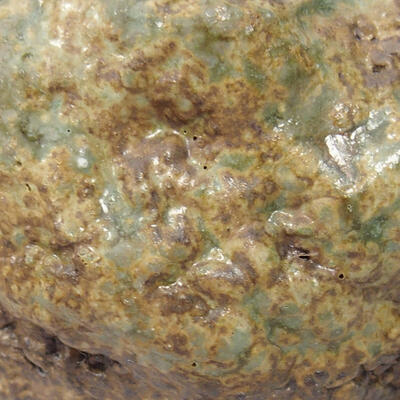 Ceramic shell 8 x 7 x 6 cm, color green - 2