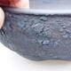 Ceramic bonsai bowl 17.5 x 17.5 x 7 cm, color cracked - 2/3