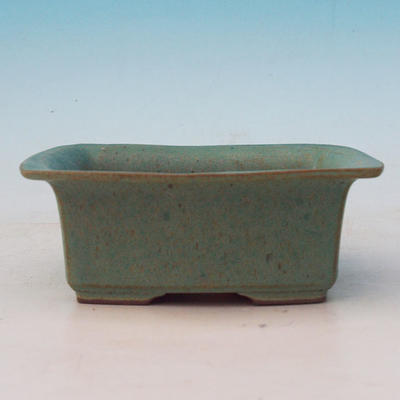 Bonsai ceramic bowl H 11, green - 2
