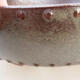 Ceramic bonsai bowl 17 x 17 x 5 cm, color gray - 2/3