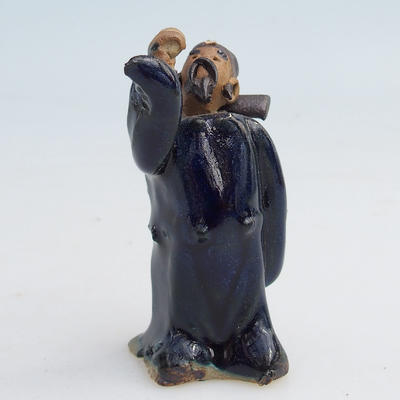 Ceramic figurine - a sage with a cup - 2